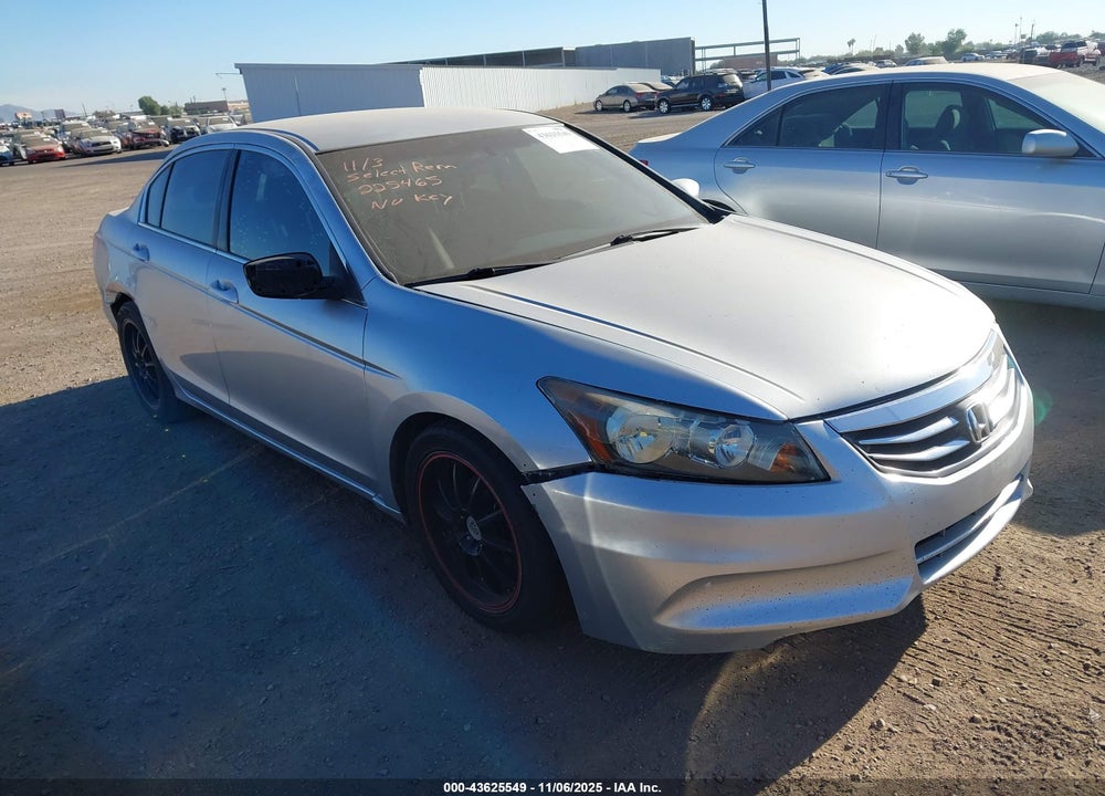 2012 HONDA ACCORD 2.4 LX VIN: 1HGCP2F38CA225465