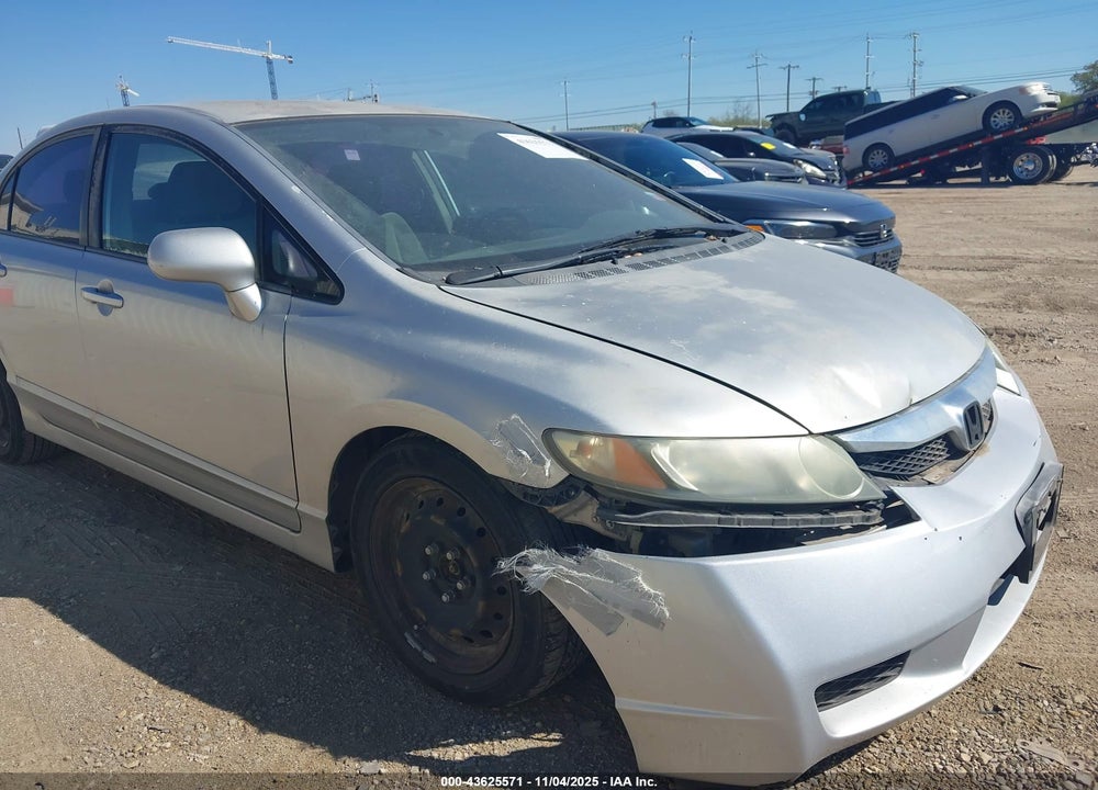 2010 HONDA CIVIC LX VIN: 2HGFA1F5XAH322840
