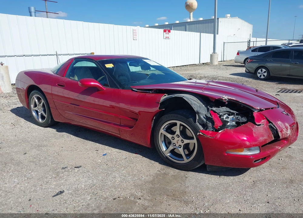 2004 CHEVROLET CORVETTE VIN: 1G1YY22G845123497