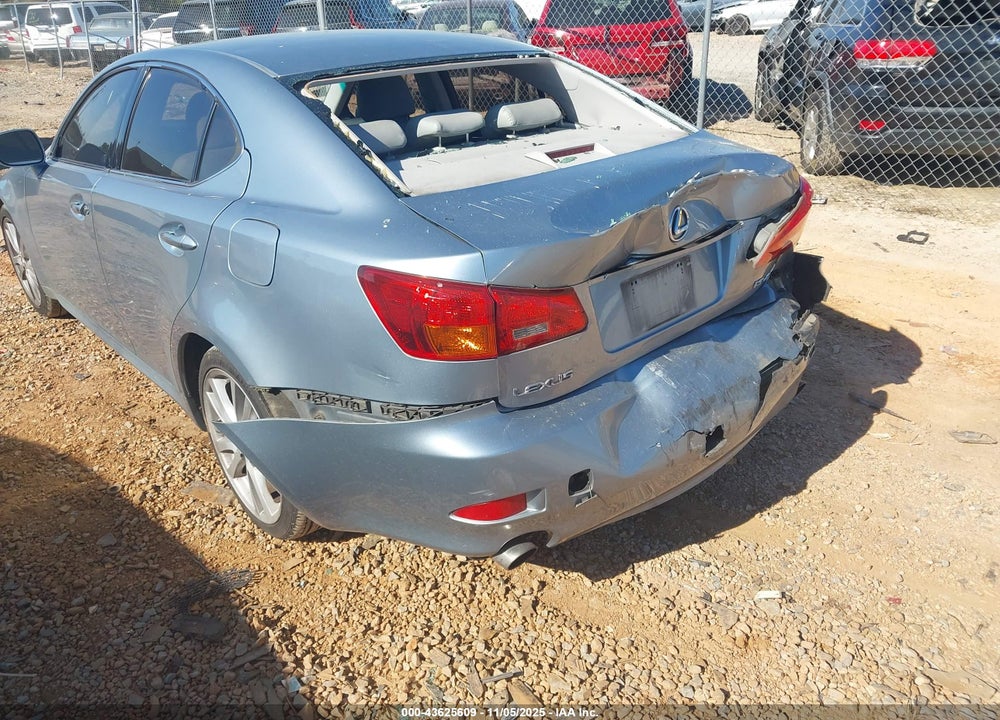 2006 LEXUS IS 250 VIN: JTHBK262462009819
