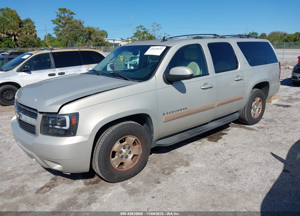2007 CHEVROLET SUBURBAN 1500 VIN: 1GNFC16J07R250729