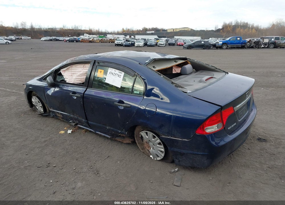 2009 HONDA CIVIC VIN: 2HGFA163X9H501504