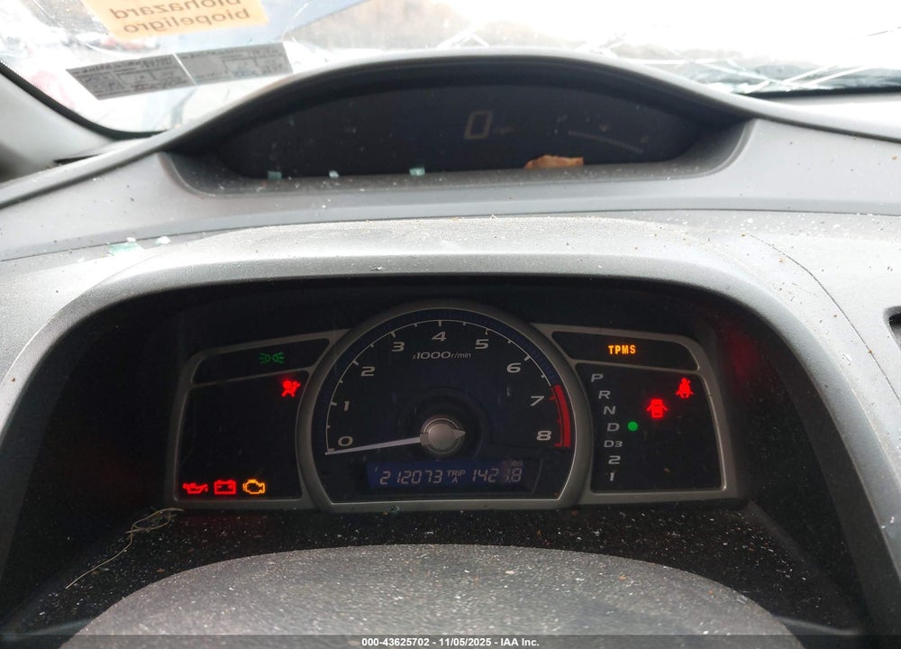 2009 HONDA CIVIC VIN: 2HGFA163X9H501504