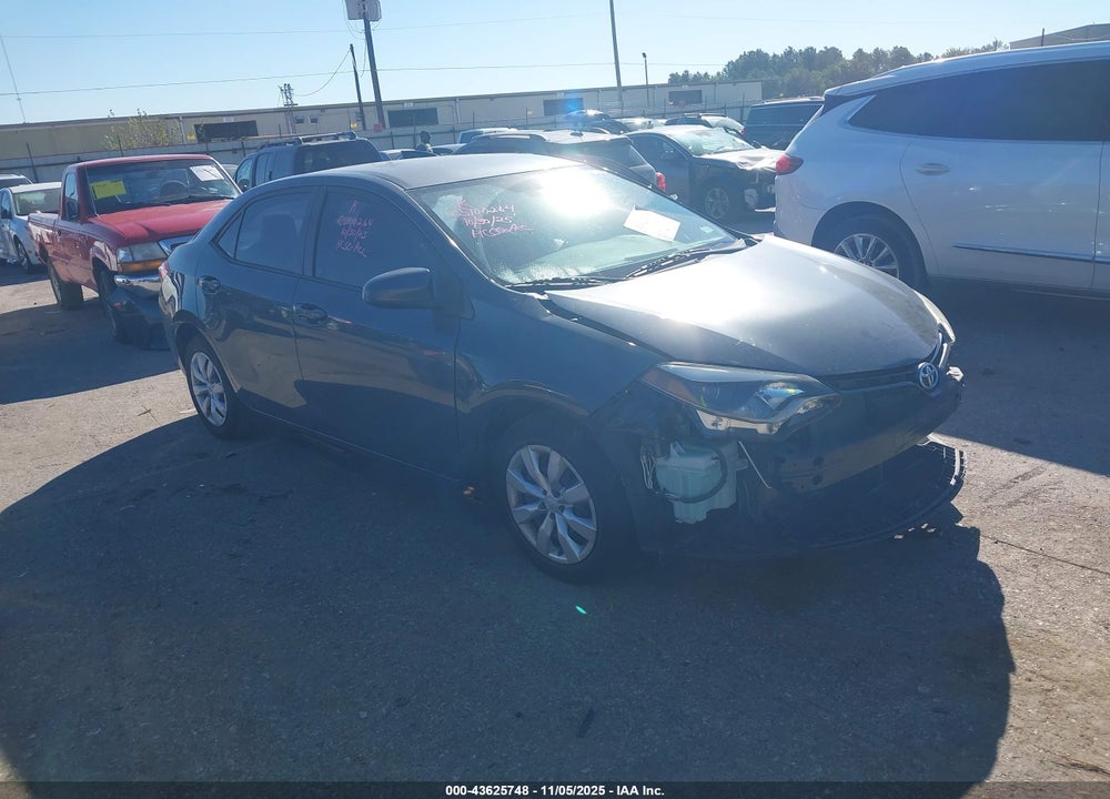 2016 TOYOTA COROLLA LE VIN: 5YFBURHE7GP545243