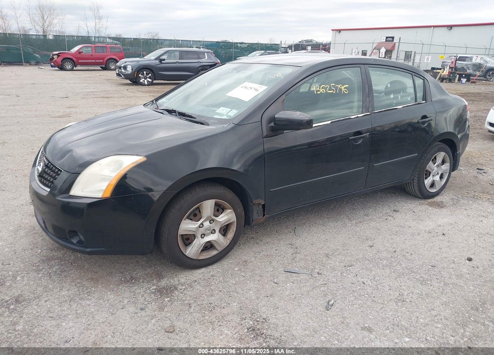 2008 NISSAN SENTRA VIN: 3N1AB61E18L640618