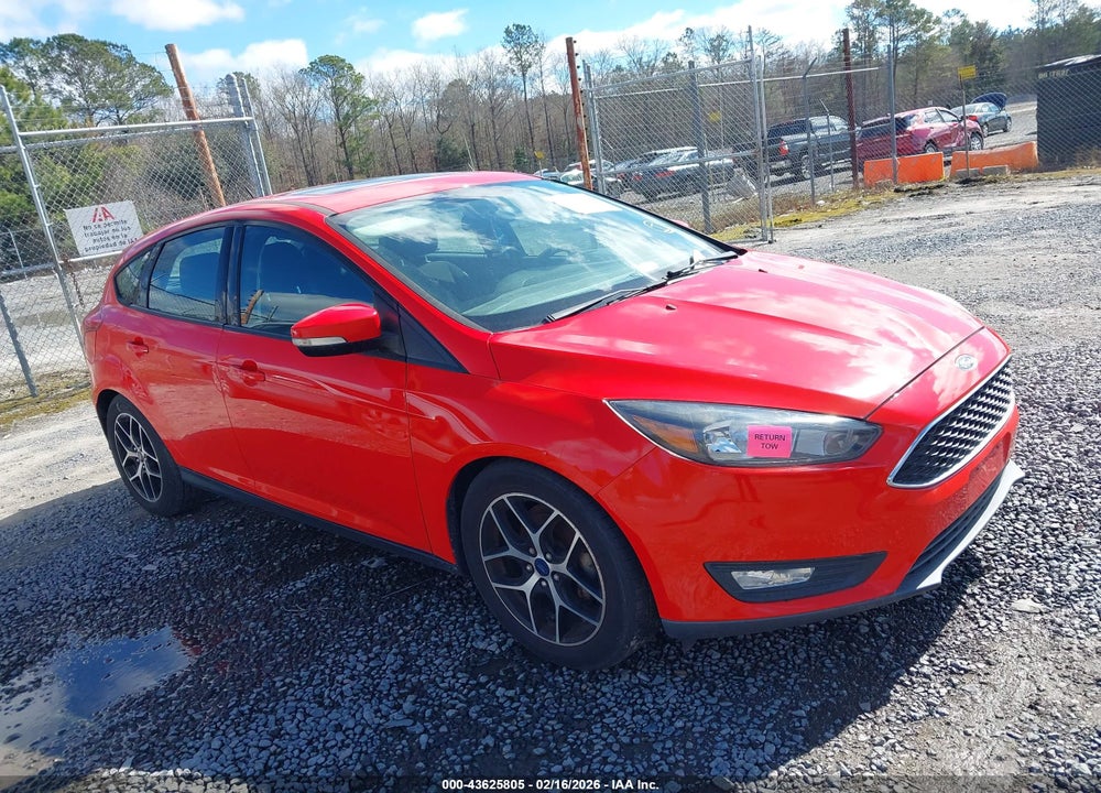 2017 FORD FOCUS SEL VIN: 1FADP3M23HL323663