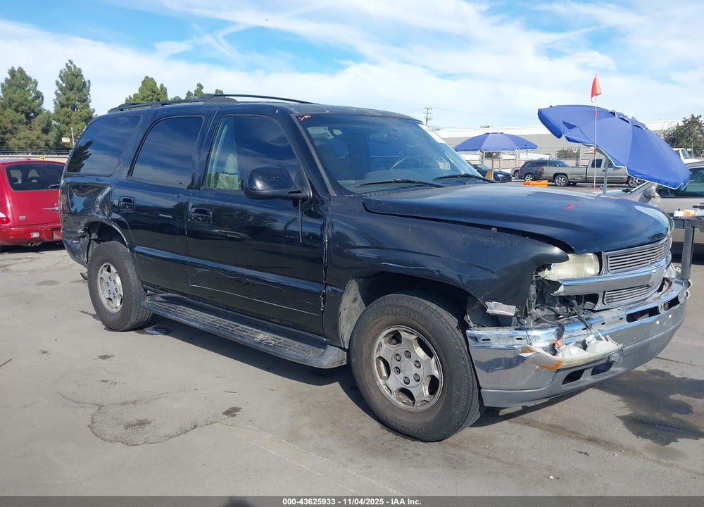 2004 CHEVROLET TAHOE LS VIN: 1GNEC13V64J316827
