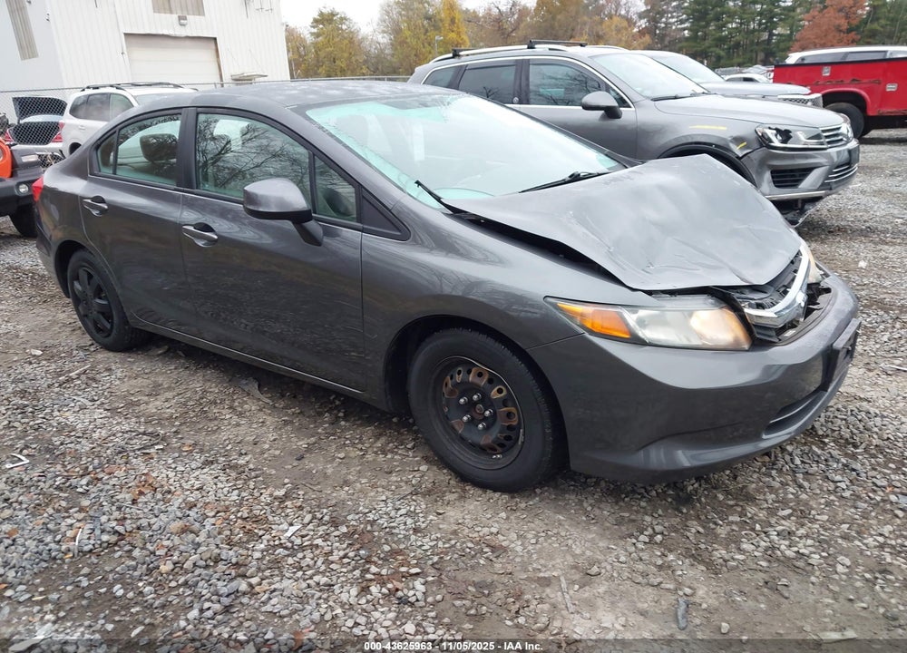 2012 HONDA CIVIC LX VIN: 19XFB2F54CE038815