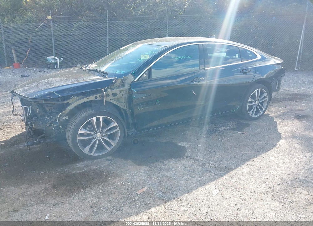 2021 CHEVROLET MALIBU FWD LT VIN: 1G1ZD5ST6MF031085