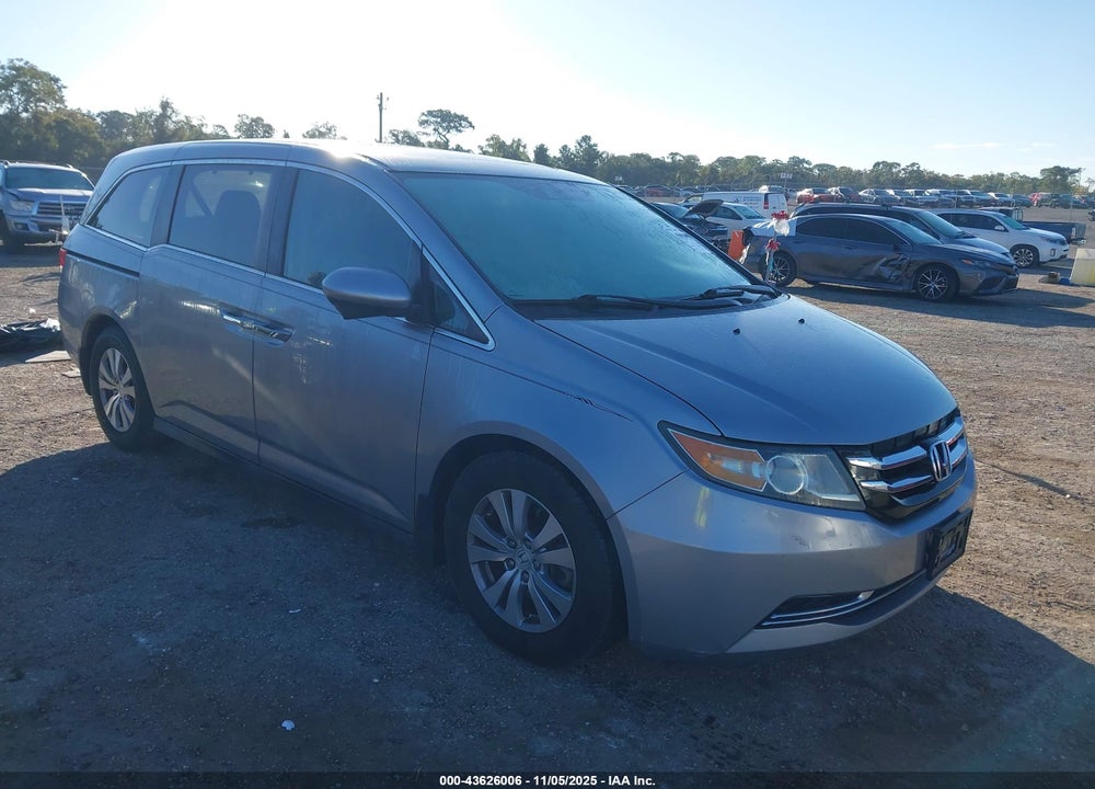 2016 HONDA ODYSSEY EX-L VIN: 5FNRL5H69GB023695