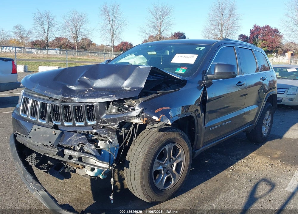 2016 JEEP GRAND CHEROKEE LAREDO VIN: 1C4RJFAG8GC349502