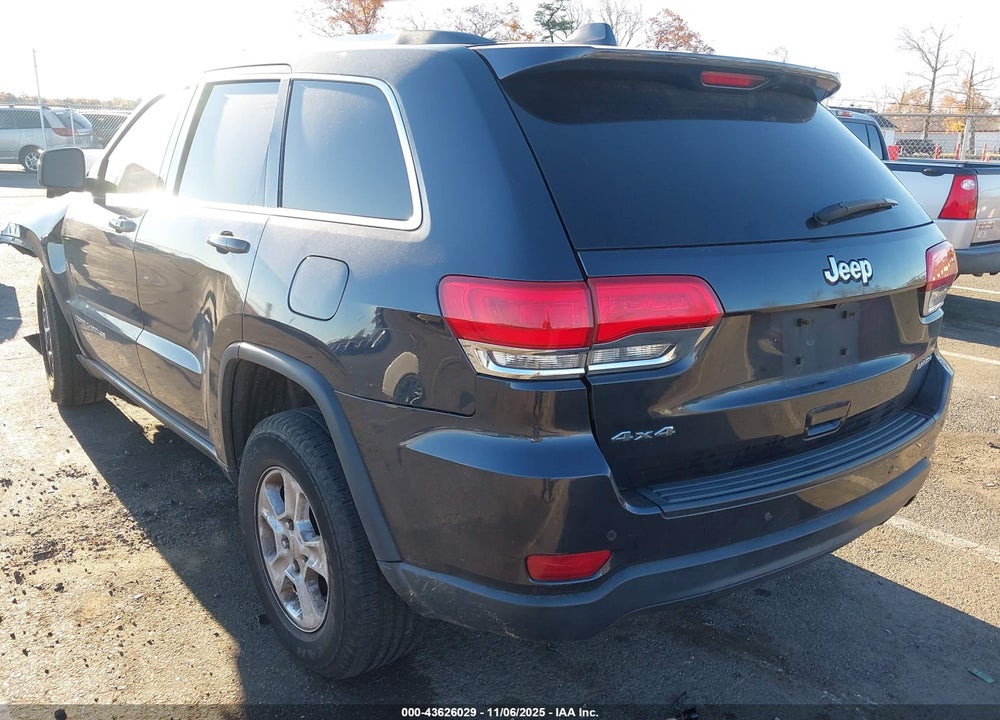 2016 JEEP GRAND CHEROKEE LAREDO VIN: 1C4RJFAG8GC349502
