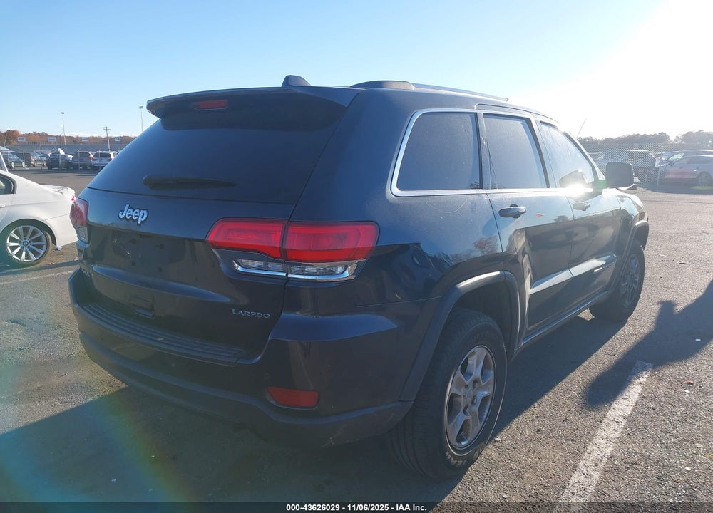 2016 JEEP GRAND CHEROKEE LAREDO VIN: 1C4RJFAG8GC349502