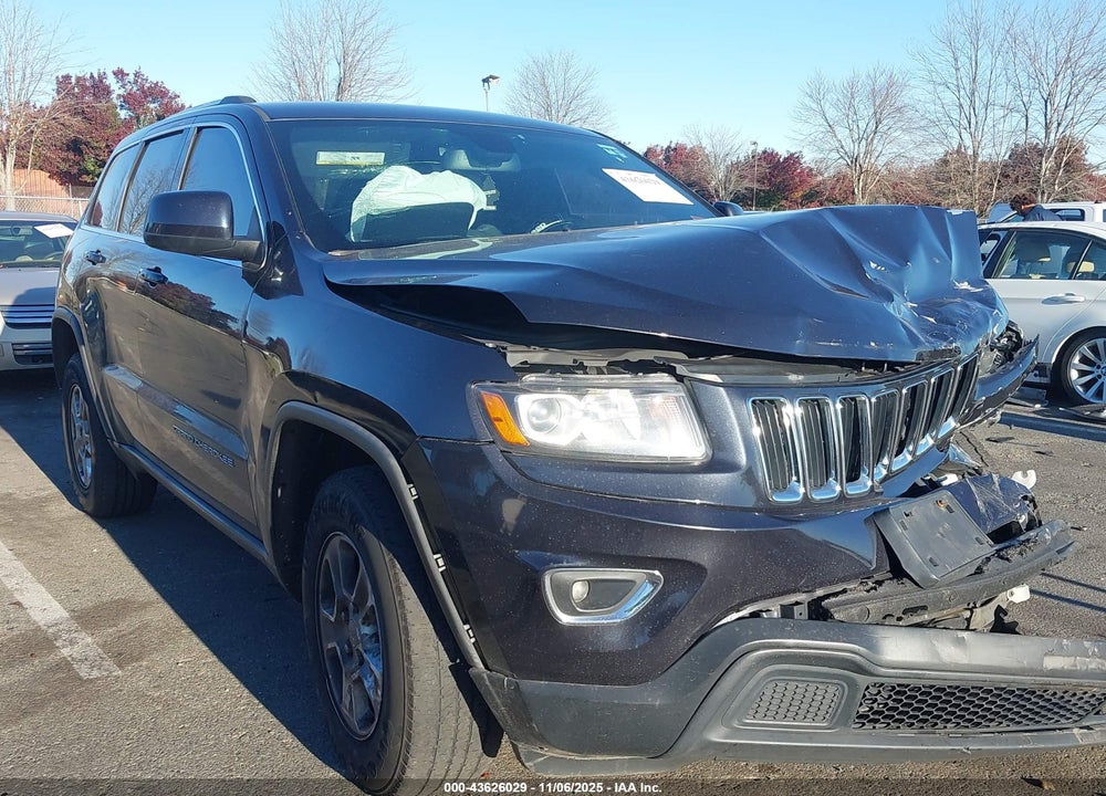 2016 JEEP GRAND CHEROKEE LAREDO VIN: 1C4RJFAG8GC349502