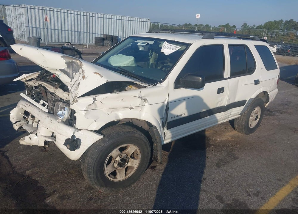 1999 ISUZU RODEO LS/LSE/S 3.2L VIN: 4S2CK58W9X4334273