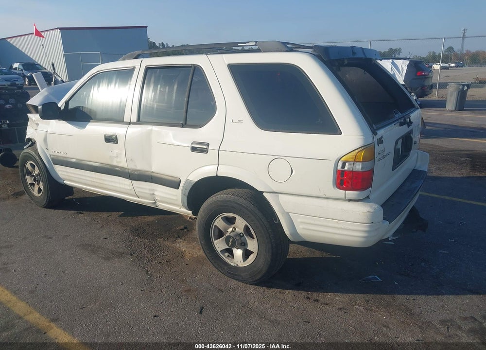 1999 ISUZU RODEO LS/LSE/S 3.2L VIN: 4S2CK58W9X4334273
