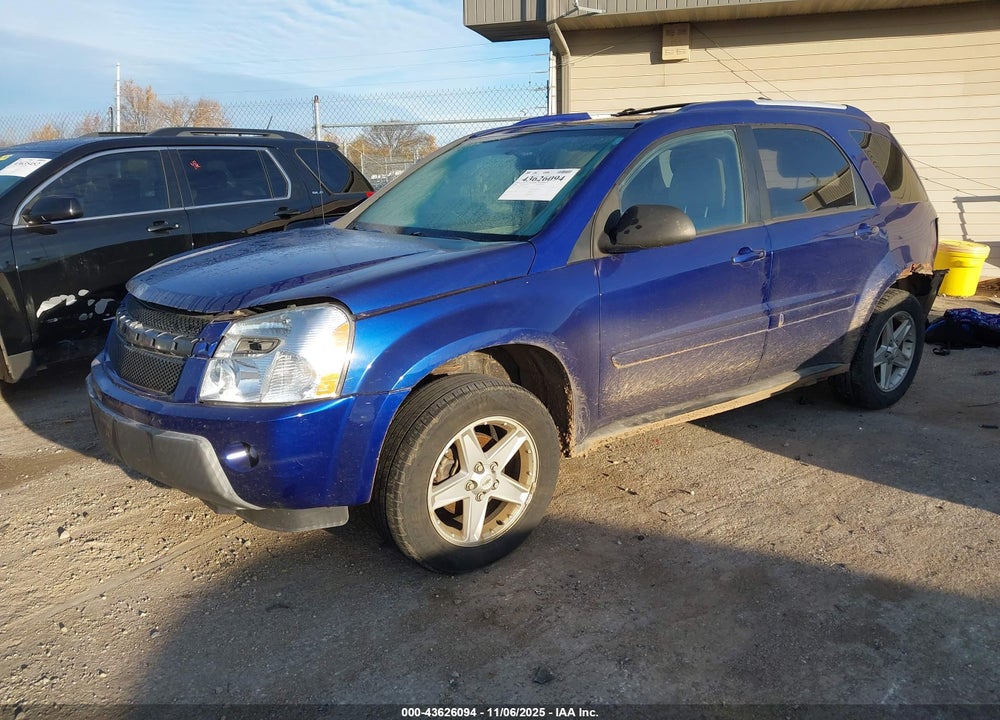 2005 CHEVROLET EQUINOX LT VIN: 2CNDL73F656098852