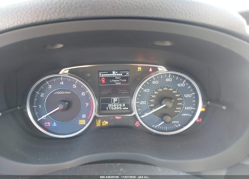 2016 SUBARU CROSSTREK VIN: JF2GPANC0G8309533