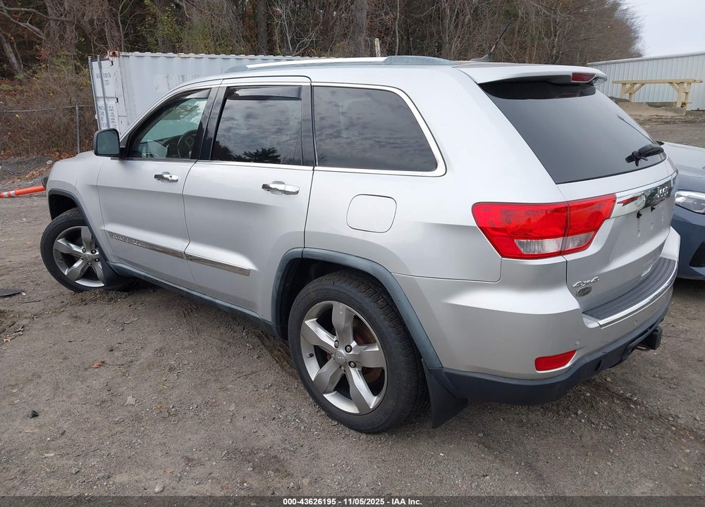 2011 JEEP GRAND CHEROKEE OVERLAND VIN: 1J4RR6GGXBC745059