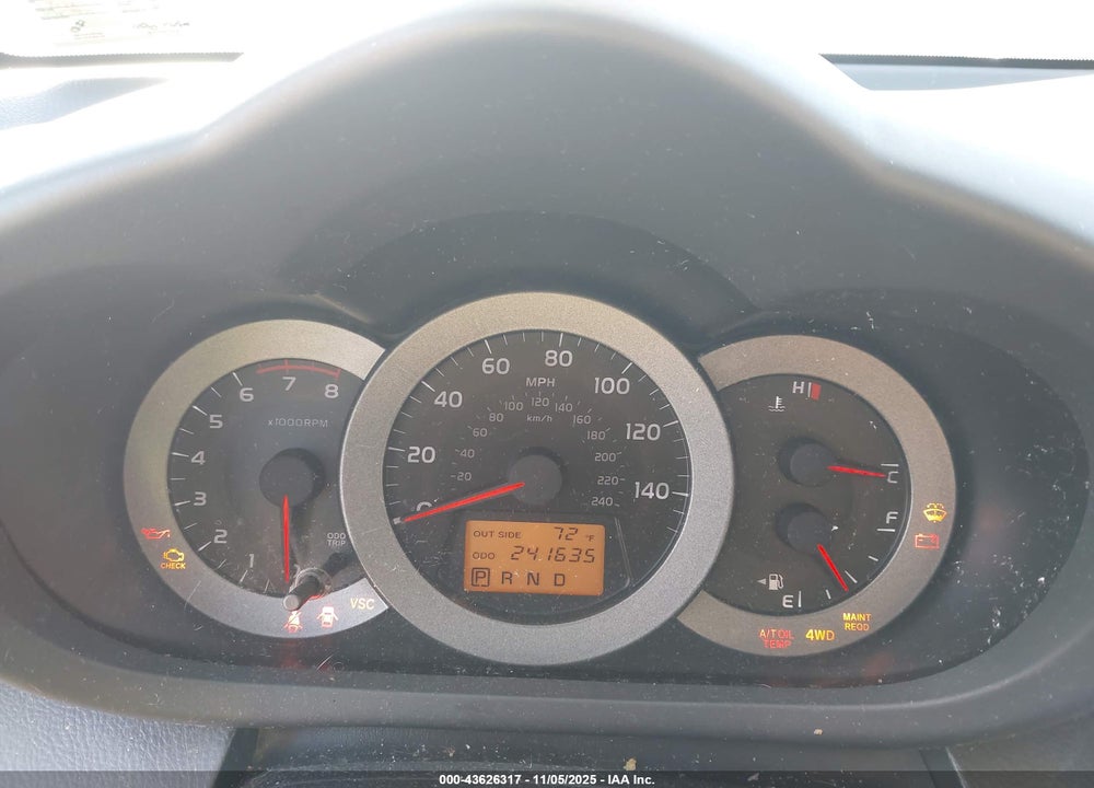 2008 TOYOTA RAV4 VIN: JTMBK32V185050434