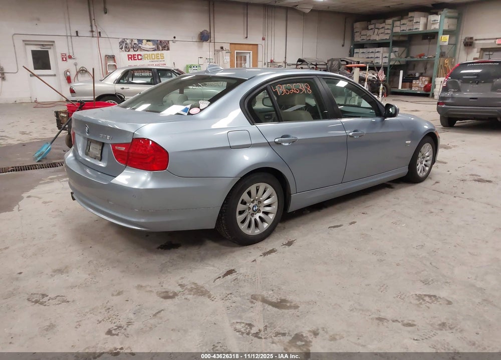 2009 BMW 3 SERIES VIN: WBAPK53529A645492