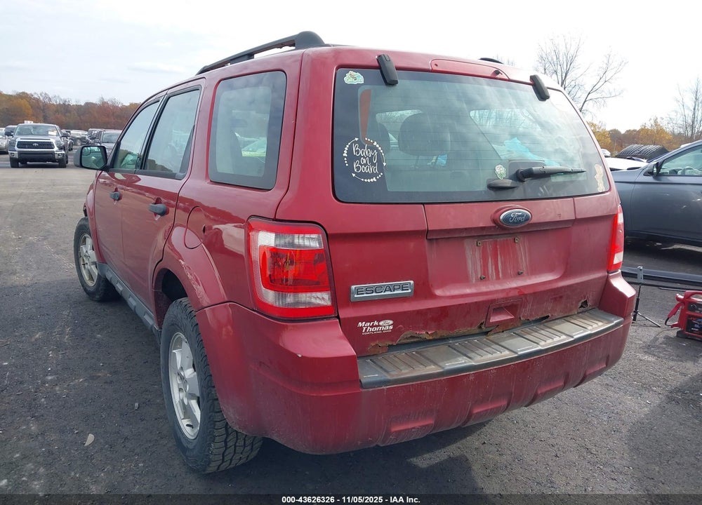2012 FORD ESCAPE XLS VIN: 1FMCU0C75CKC61901