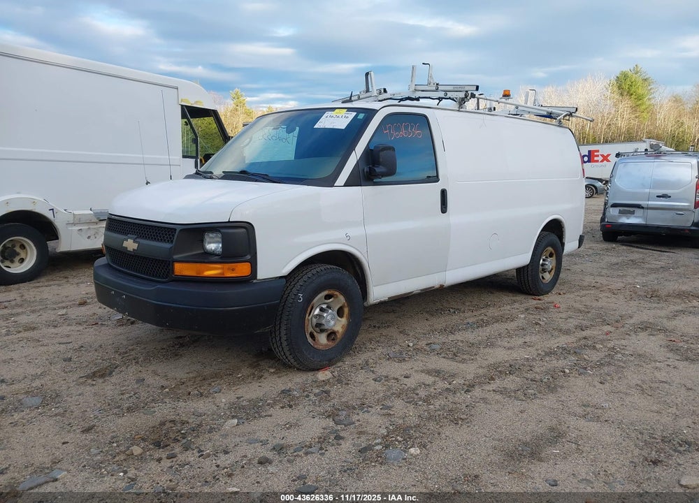 2015 CHEVROLET EXPRESS 2500 WORK VAN VIN: 1GCWGFCF5F1152688
