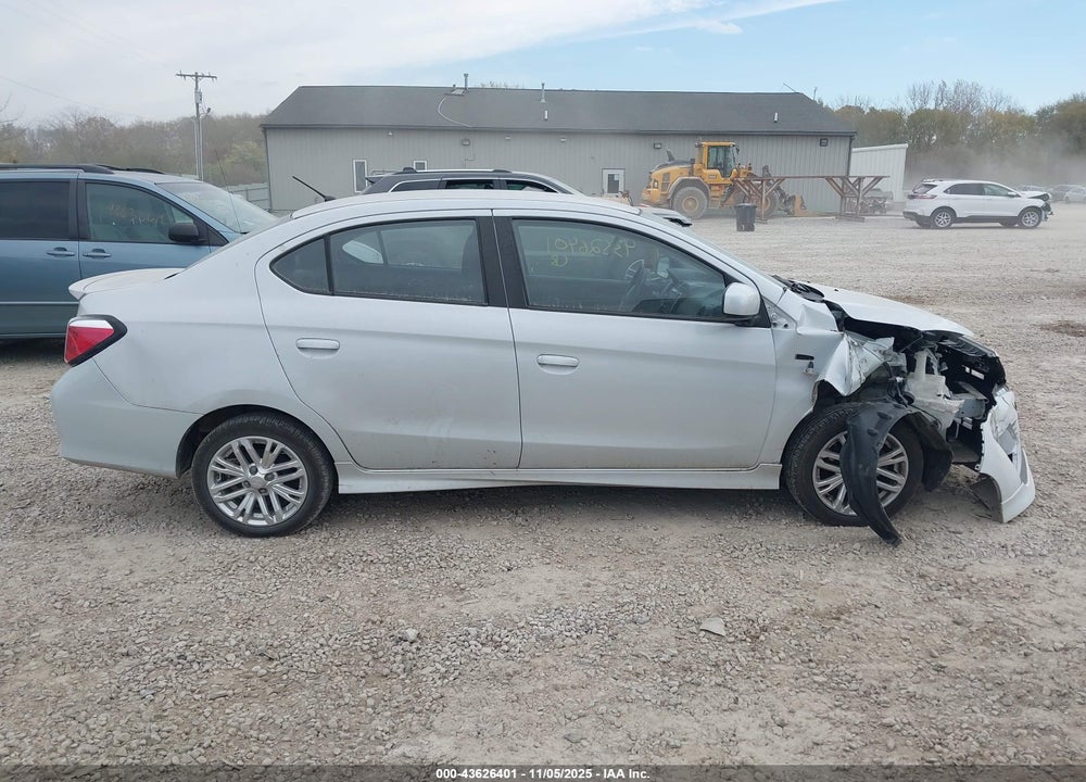 2021 MITSUBISHI MIRAGE VIN: ML32FUFJ6MHF04824
