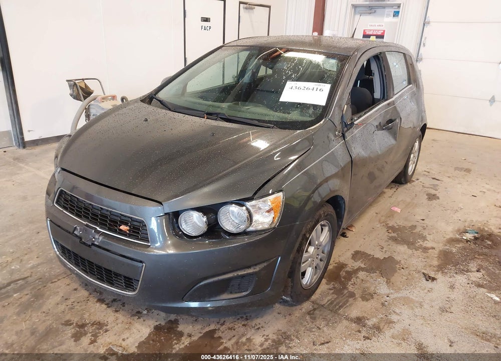 2013 CHEVROLET SONIC LT AUTO VIN: 1G1JC6SB5D4161156