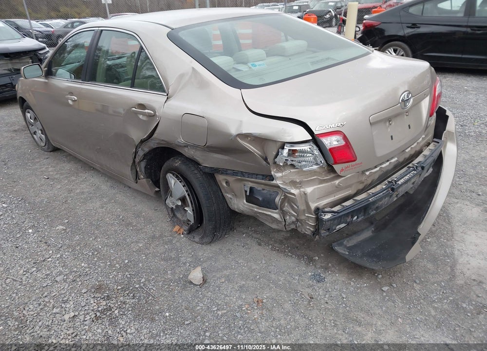 2008 TOYOTA CAMRY LE VIN: 4T1BE46K08U232530