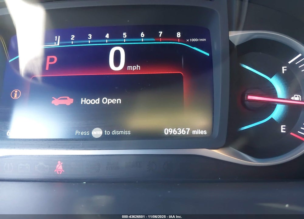 2019 HONDA PASSPORT TOURING VIN: 5FNYF8H91KB028784