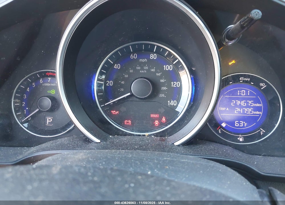2017 HONDA FIT LX VIN: 3HGGK5H54HM705884