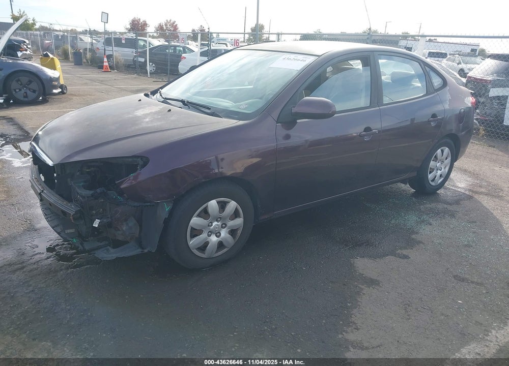 2008 HYUNDAI ELANTRA GLS/SE VIN: KMHDU46D58U420263