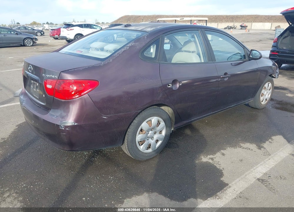 2008 HYUNDAI ELANTRA GLS/SE VIN: KMHDU46D58U420263