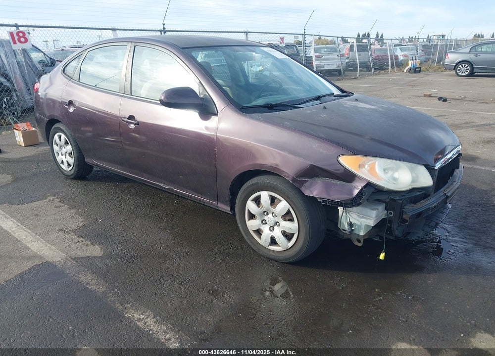 2008 HYUNDAI ELANTRA GLS/SE VIN: KMHDU46D58U420263