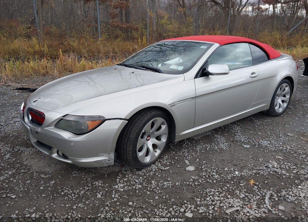 2006 BMW 650I VIN: WBAEK134X6CN79894