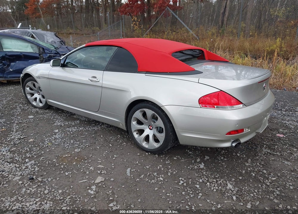 2006 BMW 650I VIN: WBAEK134X6CN79894
