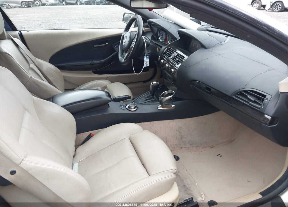 2006 BMW 650I VIN: WBAEK134X6CN79894