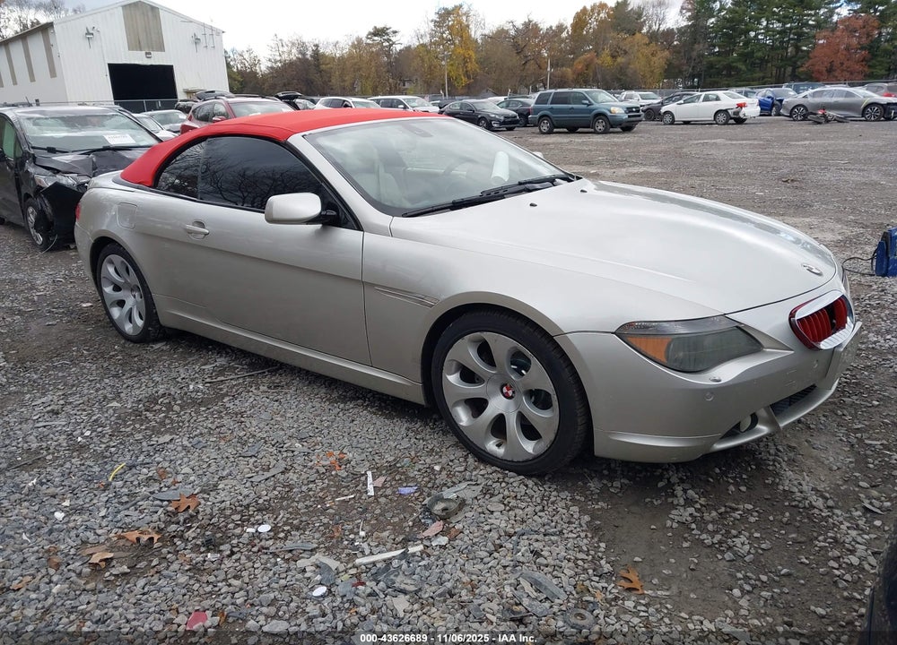 2006 BMW 650I VIN: WBAEK134X6CN79894