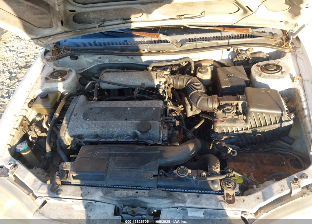 2000 KIA SEPHIA LS/LS W/POWER PKG VIN: KNAFB1210Y5815410