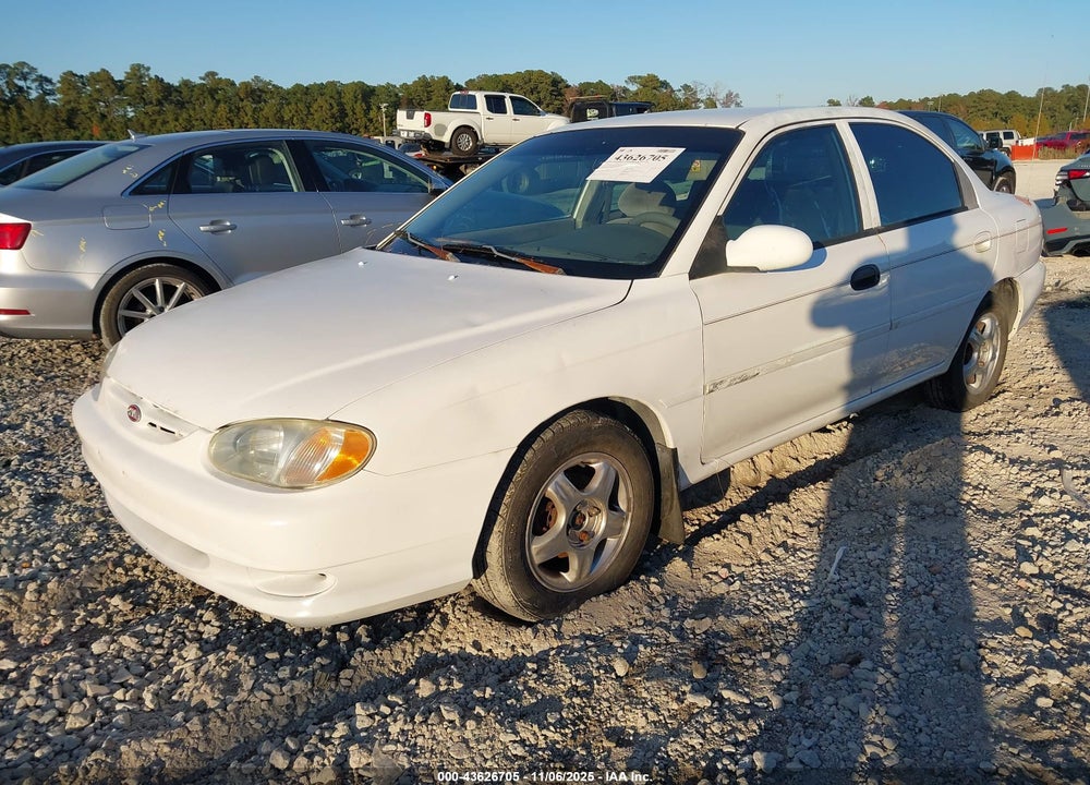 2000 KIA SEPHIA LS/LS W/POWER PKG VIN: KNAFB1210Y5815410