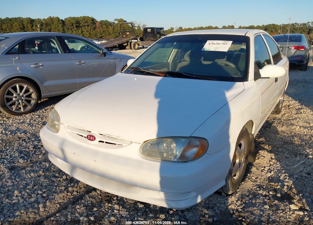 2000 KIA SEPHIA LS/LS W/POWER PKG VIN: KNAFB1210Y5815410