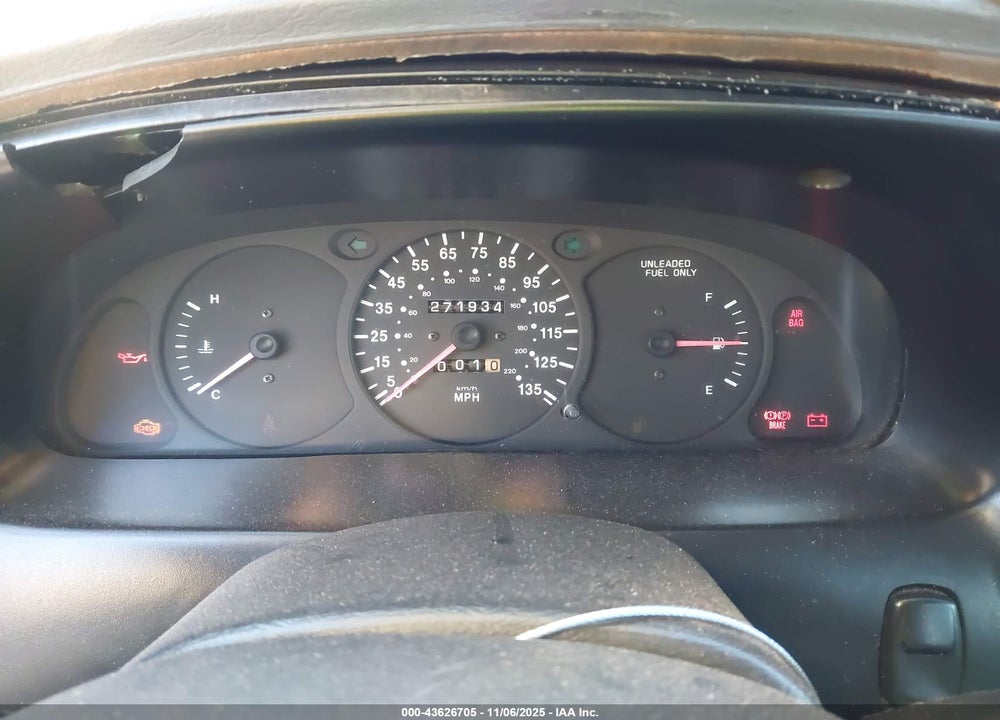 2000 KIA SEPHIA LS/LS W/POWER PKG VIN: KNAFB1210Y5815410