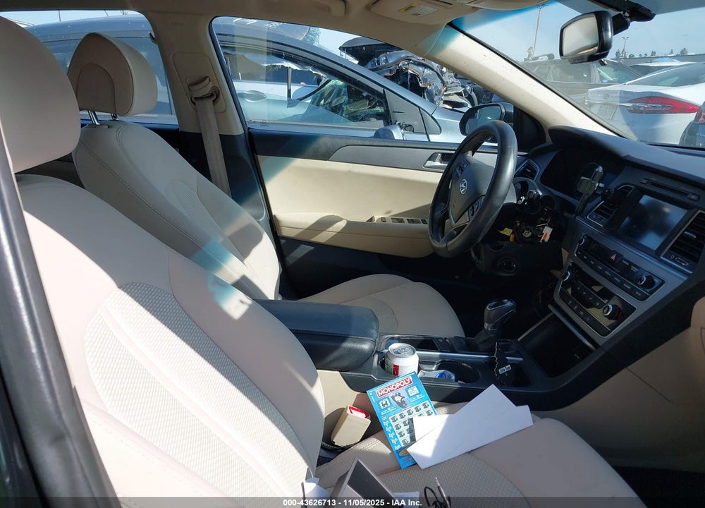 2016 HYUNDAI SONATA SE VIN: 5NPE24AF5GH338923