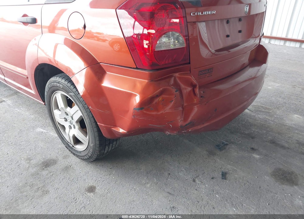 2008 DODGE CALIBER VIN: 1B3HB48B58D539133