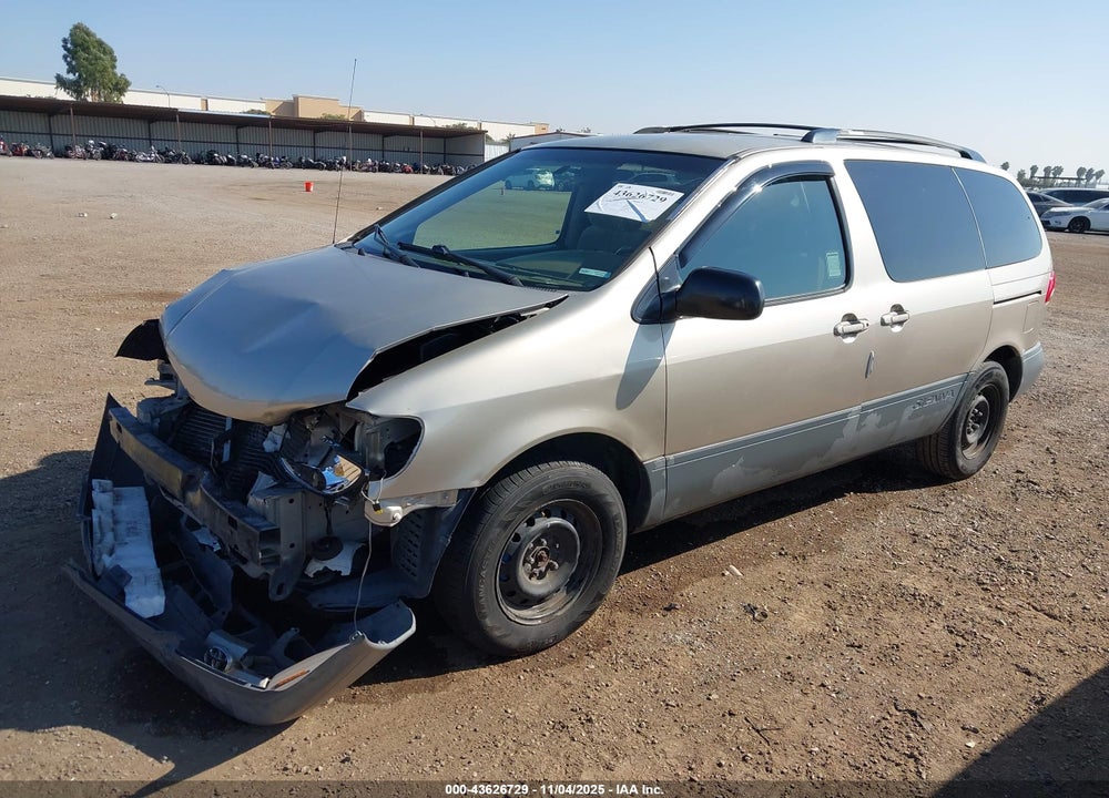 2003 TOYOTA SIENNA CE VIN: 4T3ZF19C13U526419