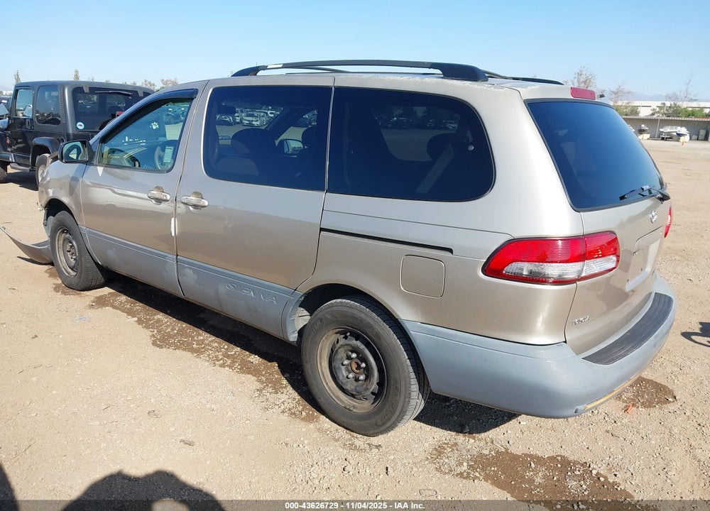 2003 TOYOTA SIENNA CE VIN: 4T3ZF19C13U526419