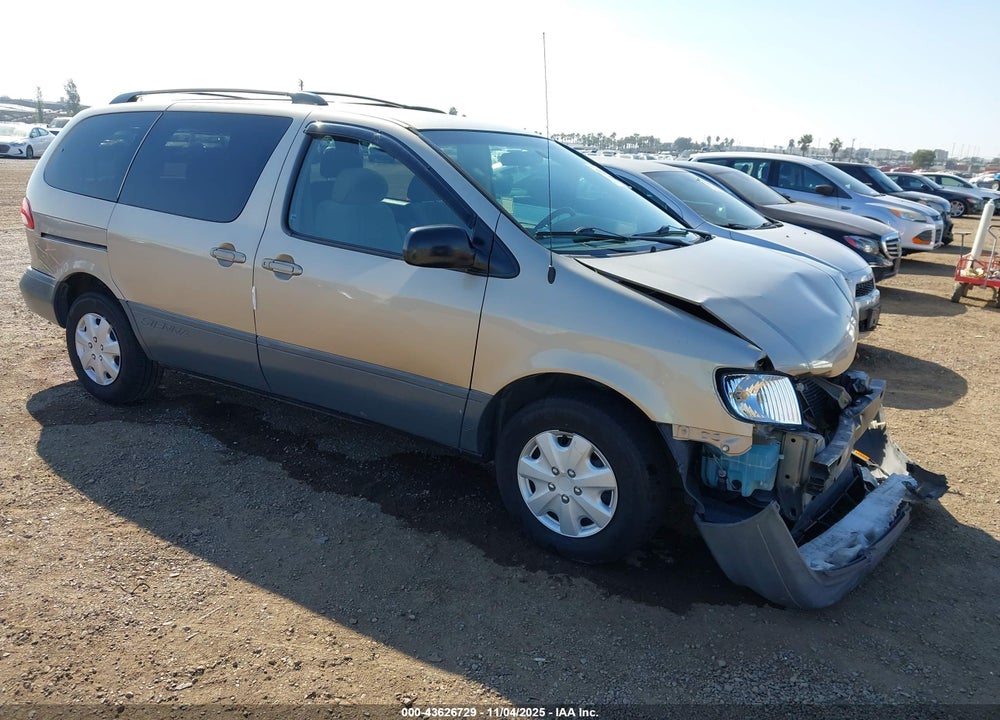 2003 TOYOTA SIENNA CE VIN: 4T3ZF19C13U526419