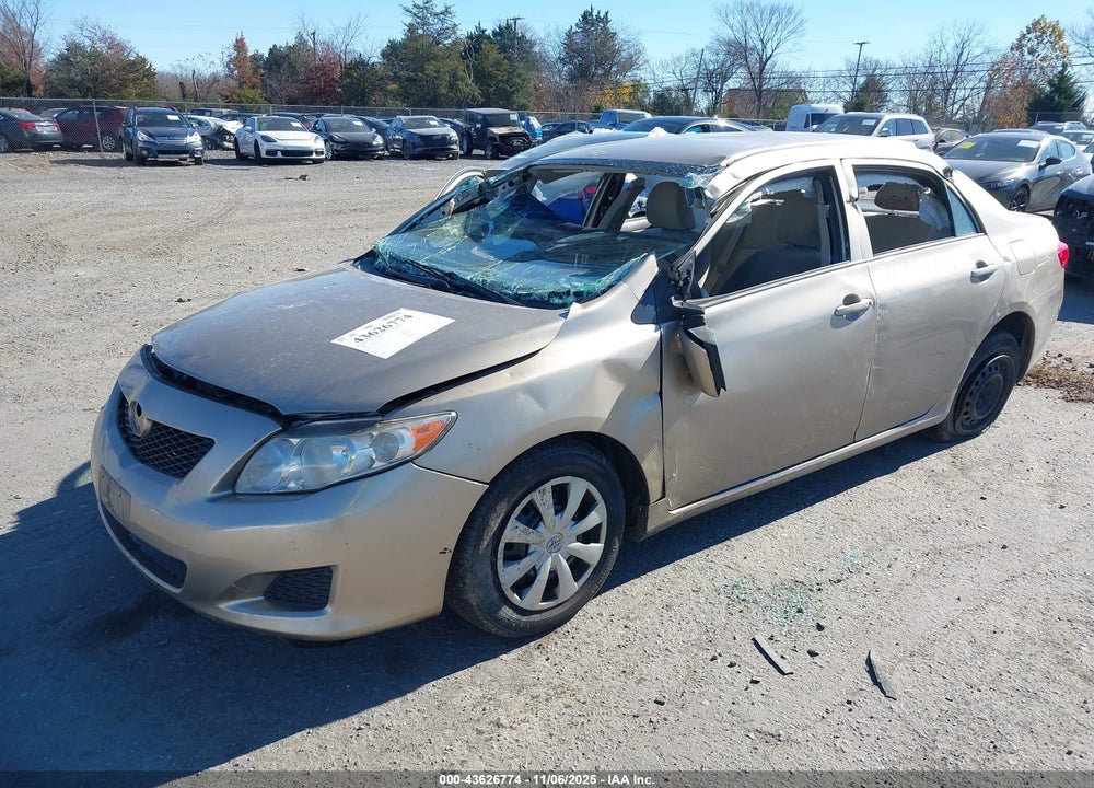 2009 TOYOTA COROLLA LE VIN: 2T1BU40E29C134561