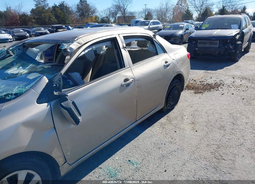 2009 TOYOTA COROLLA LE VIN: 2T1BU40E29C134561